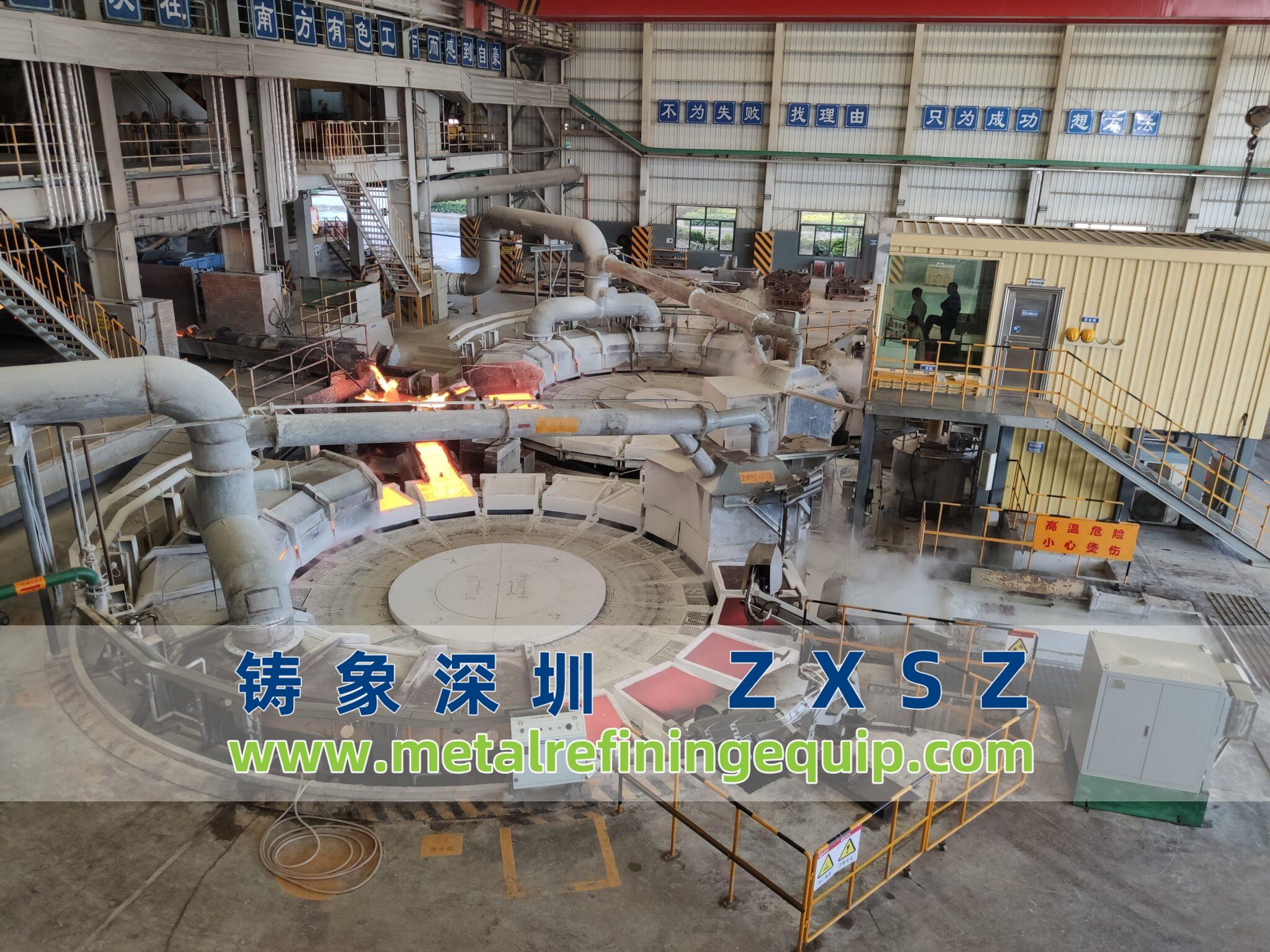 Máquina de colado en disco