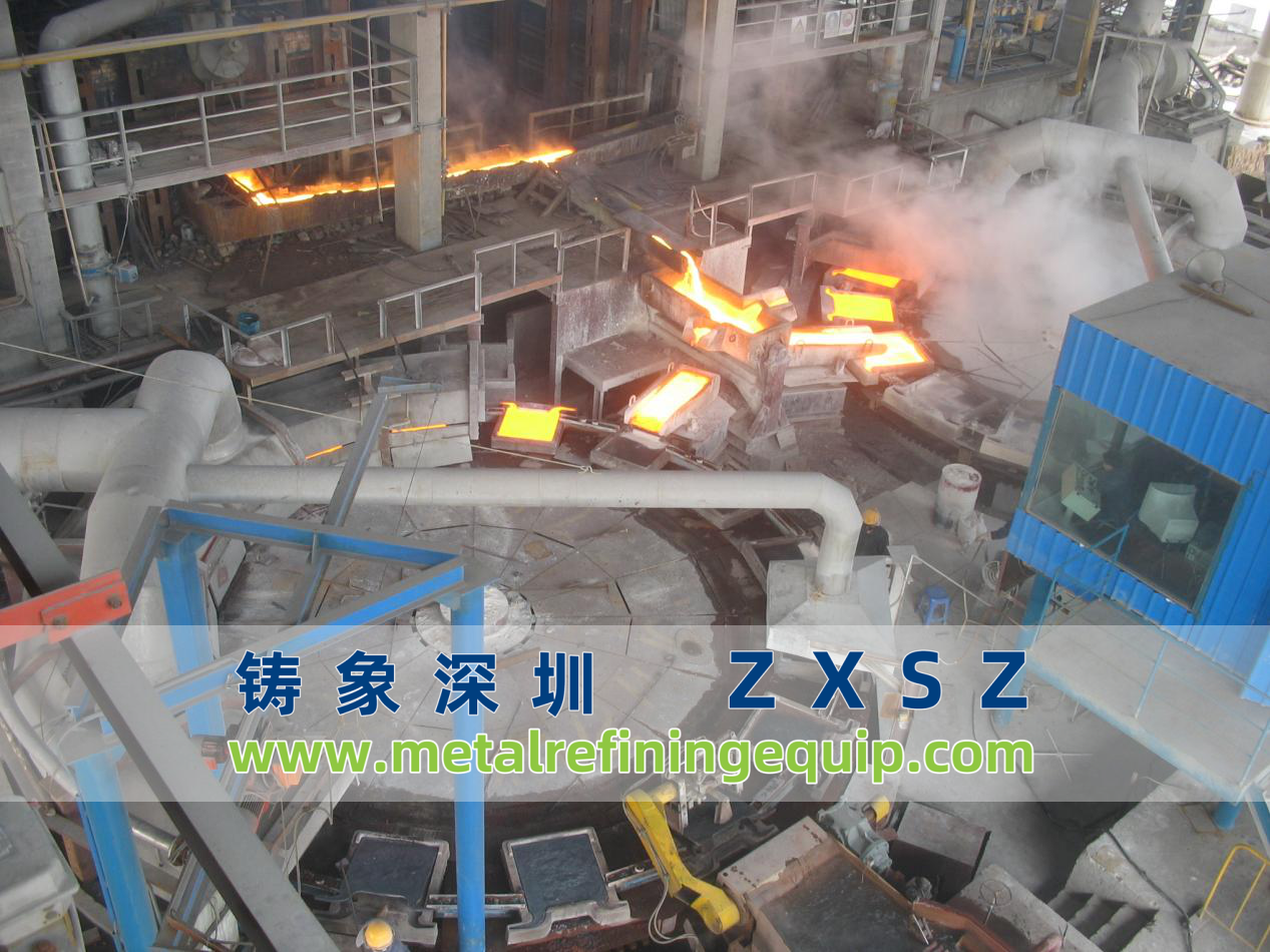 Double-disc fully automatic quantitative casting machine