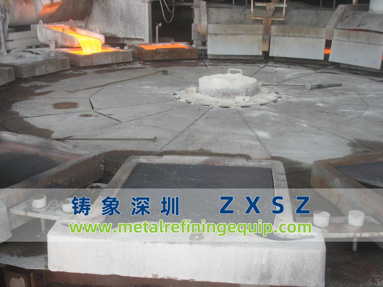Double-disc fully automatic quantitative casting machine