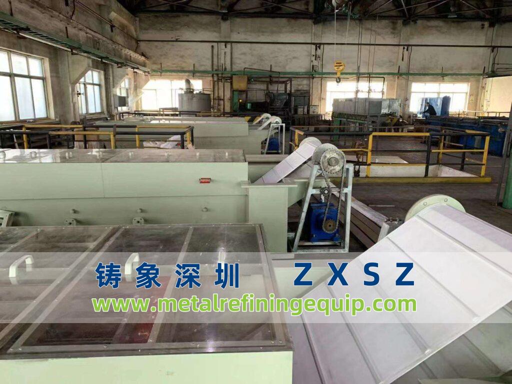 Jinhuan electrolytic silver refining 1